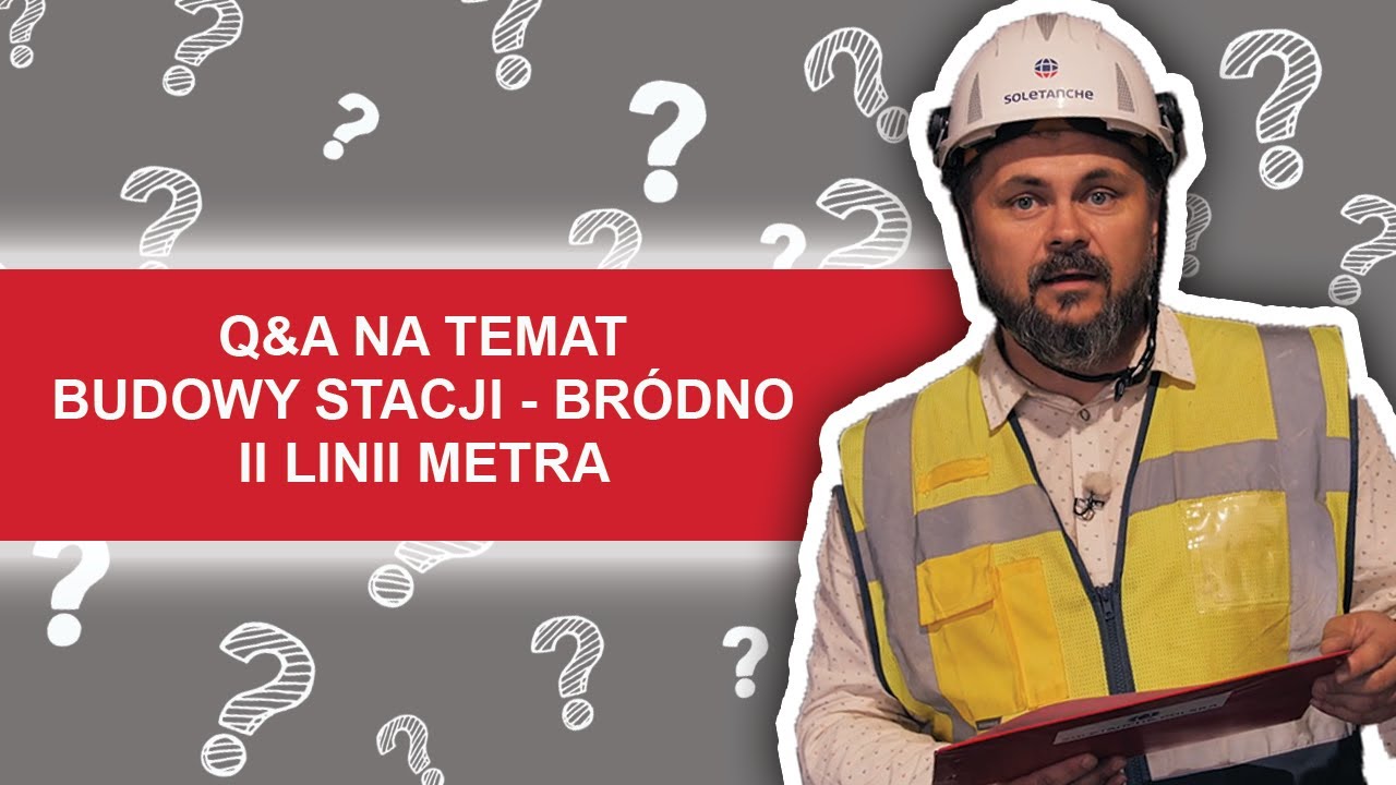 budowa stacji metra BRÓDNO - ciekawostki