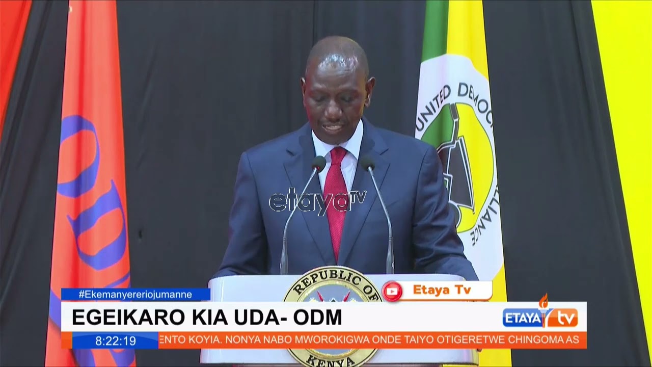 MPs from UDA and ODM hold a joint meeting to review progress on their 10-Point Agenda cooperation