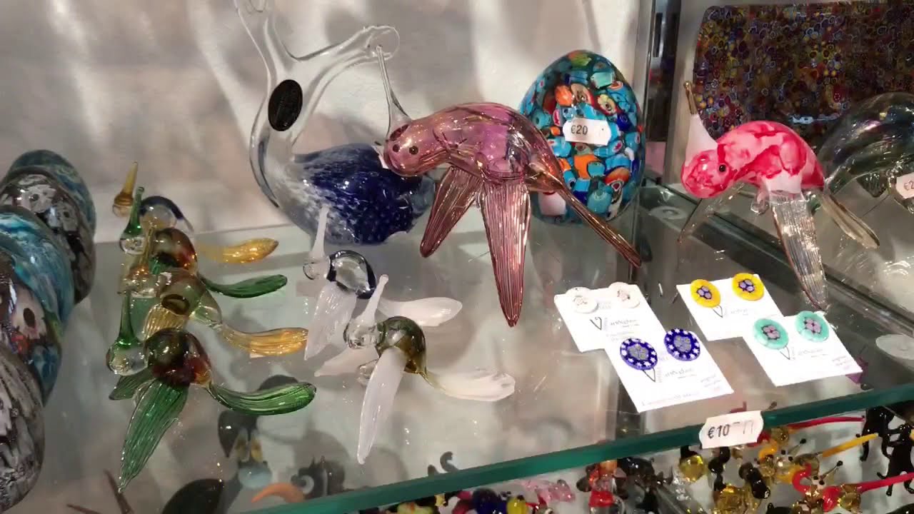 Murano glass animal figurines Murano max