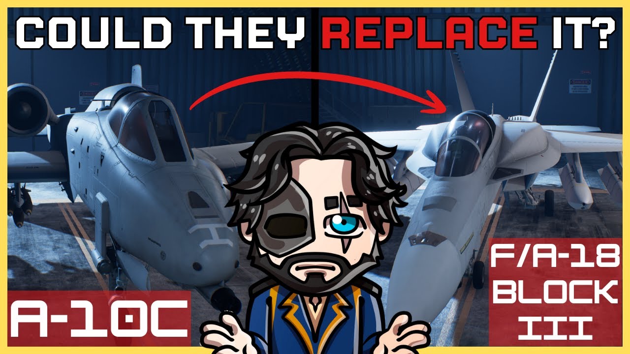 Можно ли заменить A-10 на F/A-18 Super Hornets Block III? | Повреждённые сравнения данных Intel