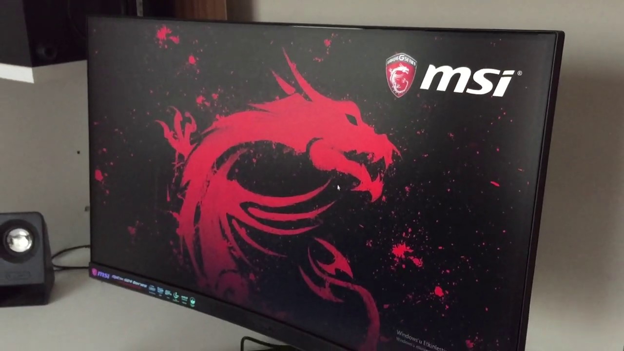 MSI G24 SERIES G24C4 CURVED GAMING MONITOR TANITIM VİDEOSU