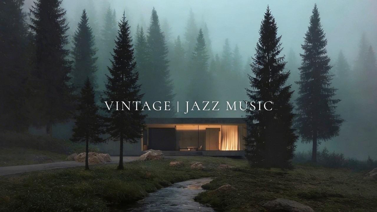 Whispers in a Misty Forest | 10 Warm & Cozy Vintage Jazz Tunes (Playlist)
