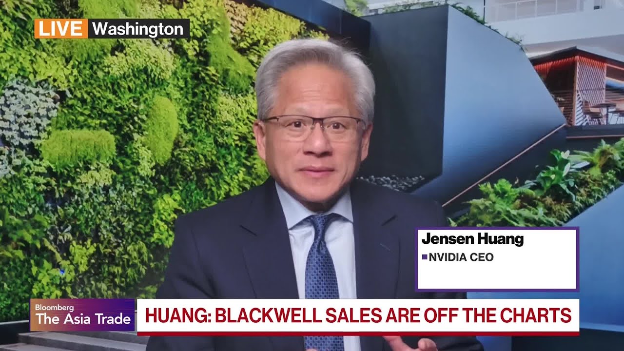 'Off The Charts' Sales | Nvidia CEO Jensen Huang Exclusive Interview (Full Exclusive Interview)
