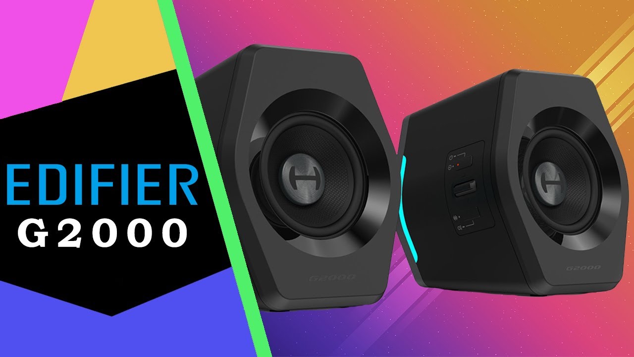 Edifier G2000 🔊 Małe głośniki o dużych możliwościach / Recenzja 4K