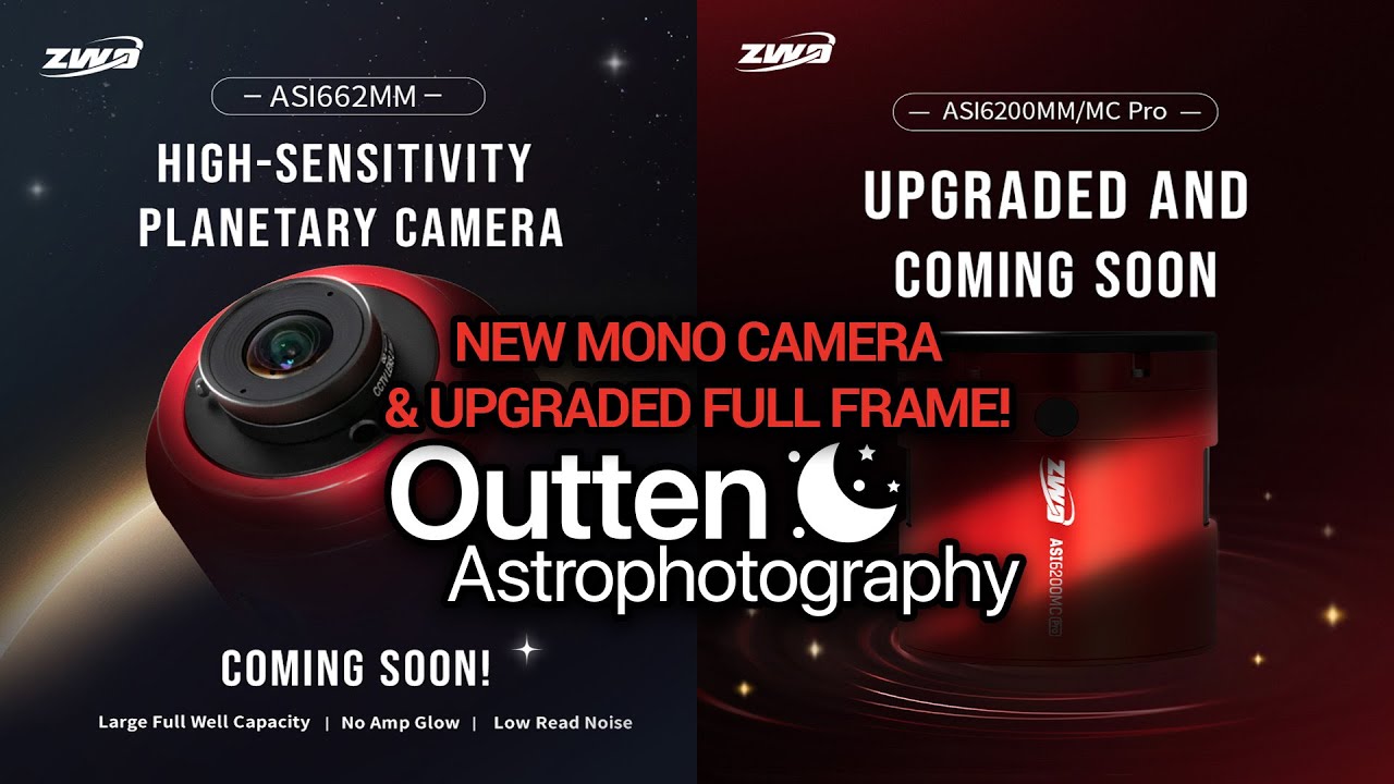 Brand New ZWO ASI662MM & Upgraded ASI6200MM/MC Pro!