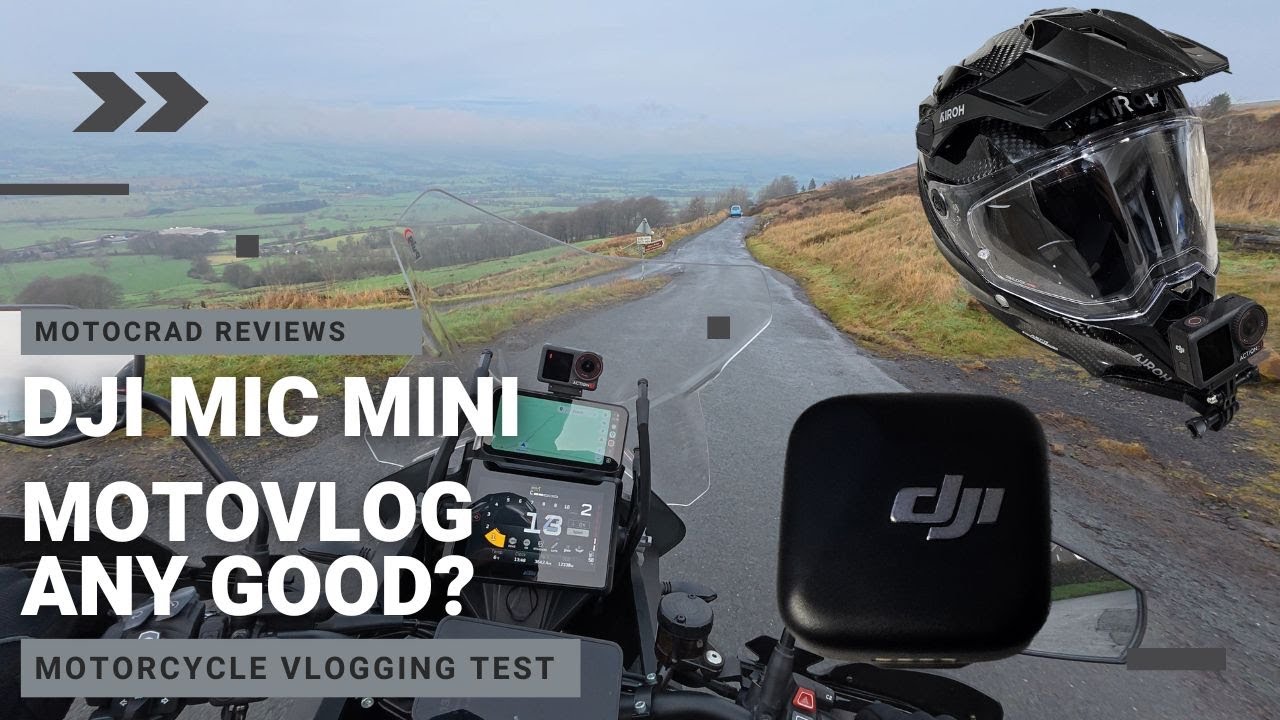 Motovlog с DJI Mic Mini, есть ли что-нибудь хорошее?