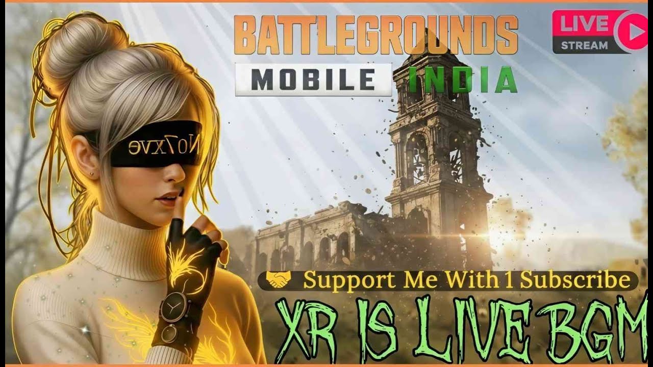 bgmi live / squad + fun + chicken dinner 🍗