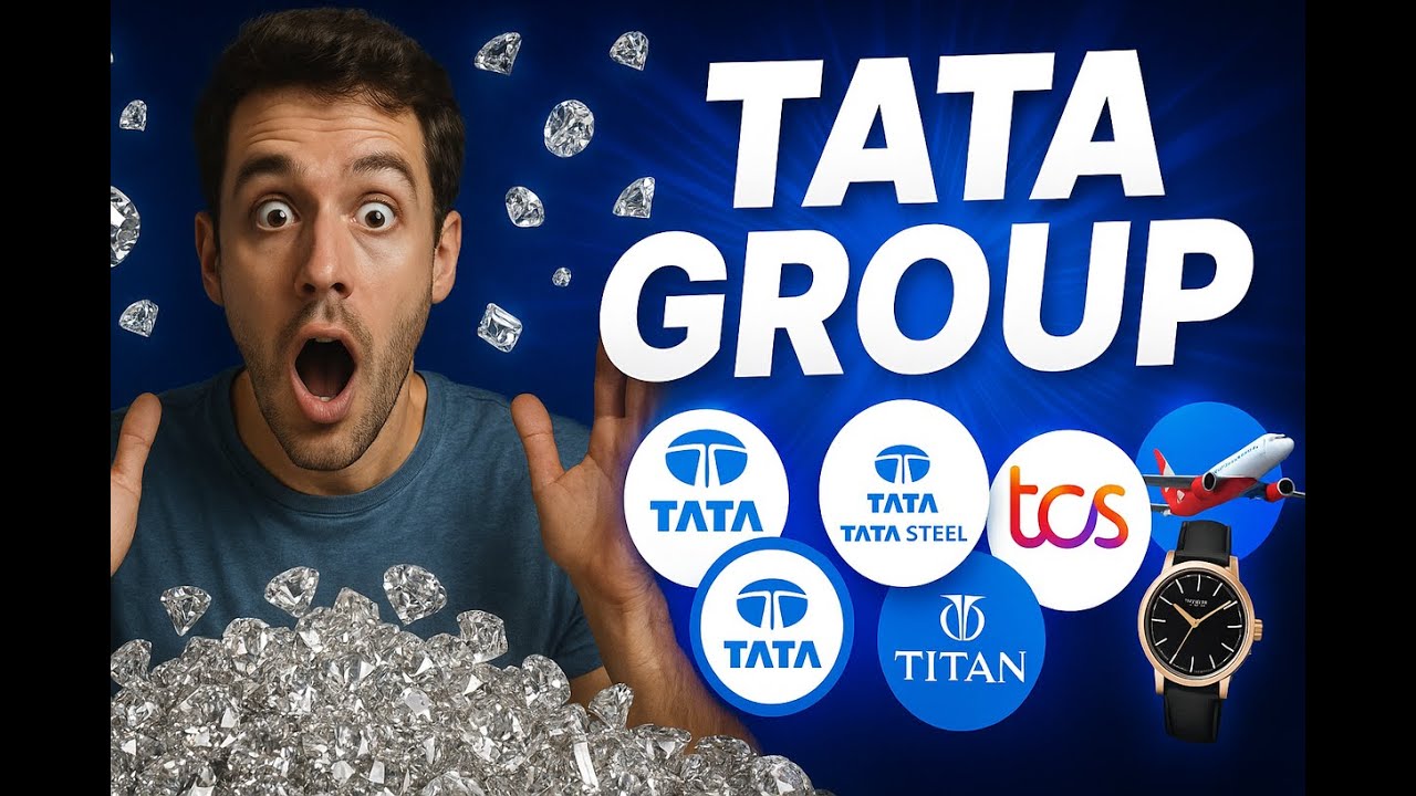 Tata Group Explained: Hidden Businesses, Valuation & Crash Opportunity! 🚀