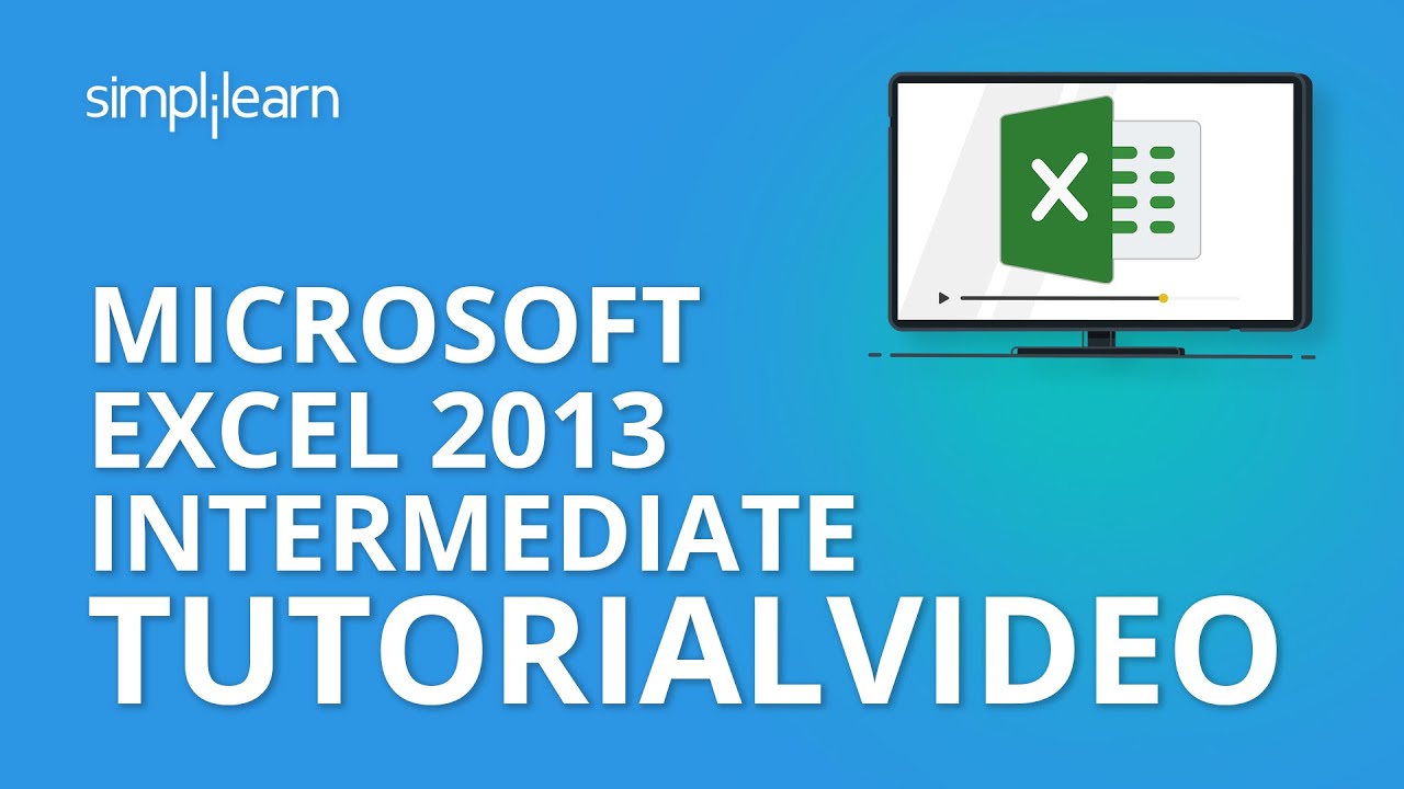 Samouczek wideo dotyczący programu Microsoft Excel 2013 dla średnio zaawansowanych | Szkolenie ce...