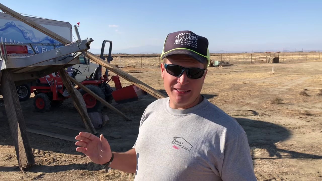Hack on how to move and unload a huge metal water tank on a budget  😱