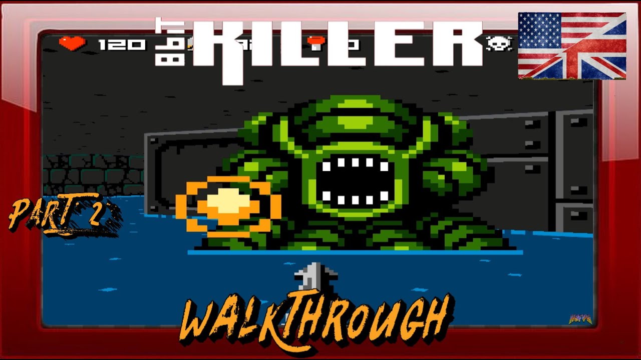 8Bit Killer WALKTHROUGH (2008) PC (FREE) (Part 2/2) FPS Free Retro Action Shooter