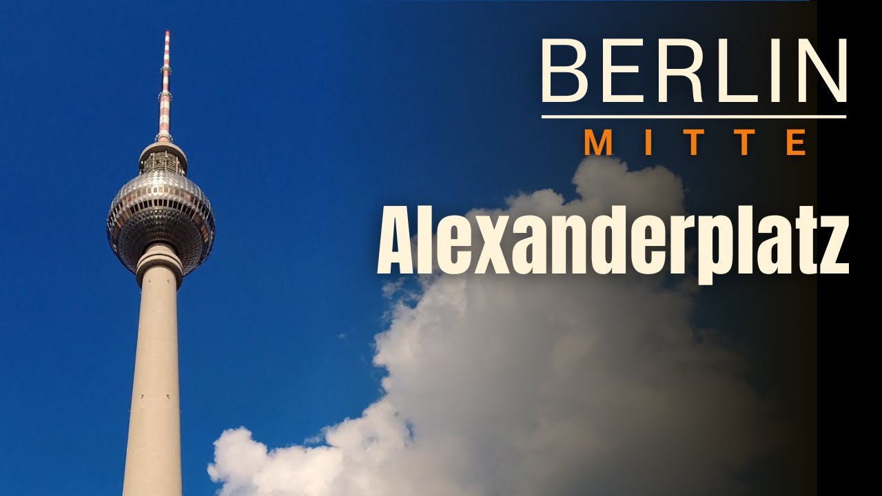 Berlin Walking Tour 2023 4K with captions | Alexanderplatz - TV-Tower - Neptune Fountain