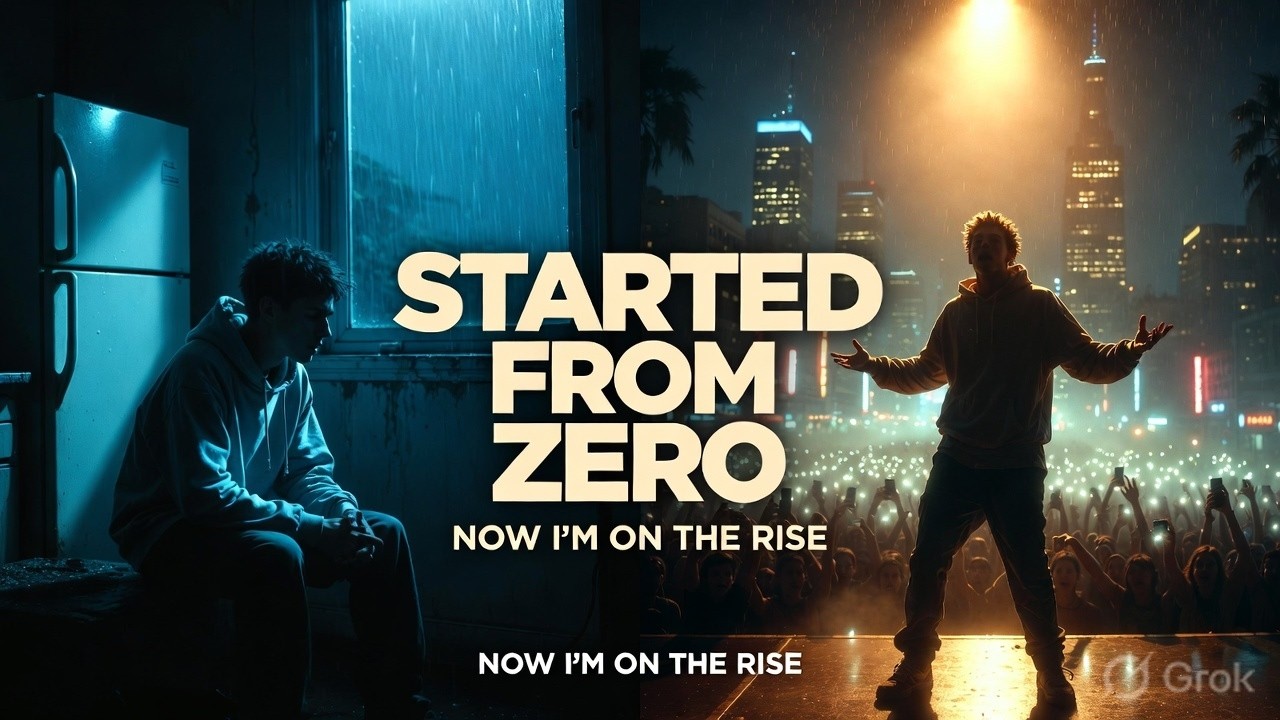 Started From Zero (Official Music Video) | Emotional Sad Rap 2026