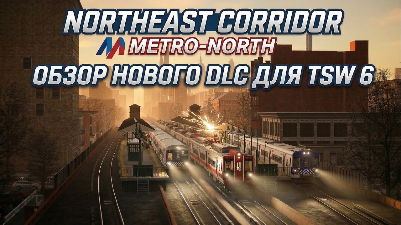 Northeast Corridor Metro-North | Новое DLC для TSW 6