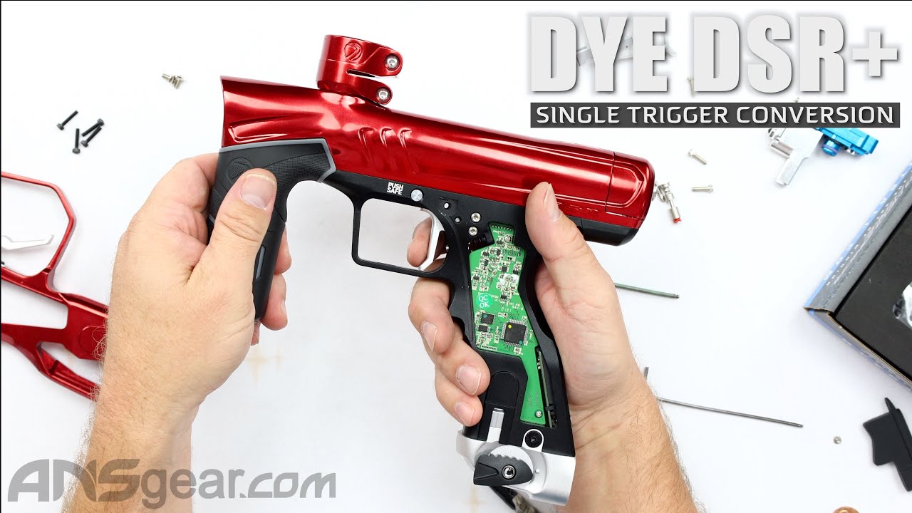 Dye DSR+ Mechanical Trigger Frame - Single Trigger Electric Conversion