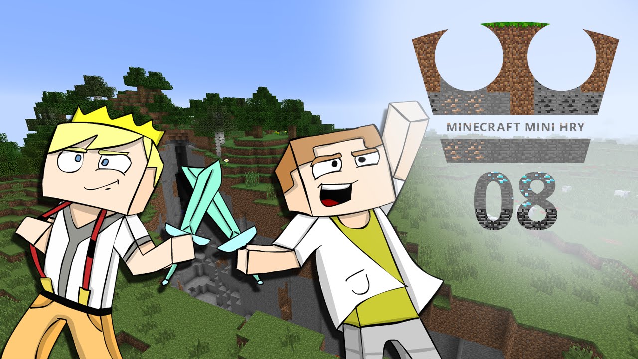 Jirka a GEJMR Hraje - Minecraft Mini hry 08 - Super Spleef