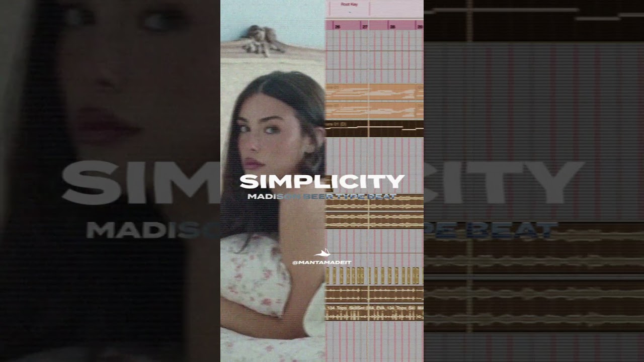 Simplicity / Madison Beer type beat / RnB Electro Pop Instrumental 