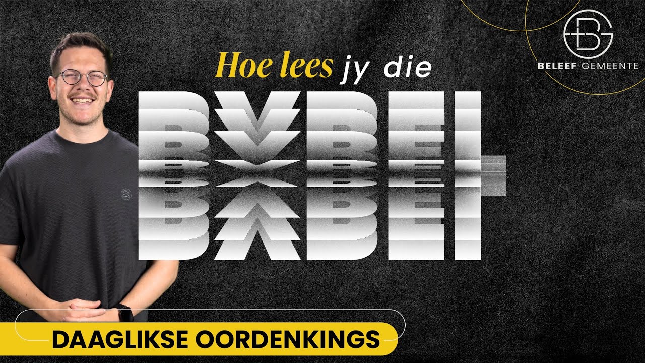 Daaglikse Oordenking - 23 Oktober 2025