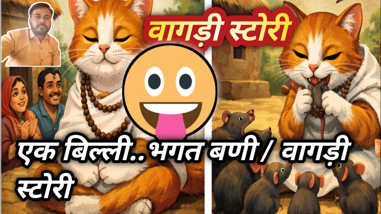 एक भक्त बिल्ली | वागड़ी मॉरल स्टोरी | वागड़ी लोक कहानियाँ | vagdi story 