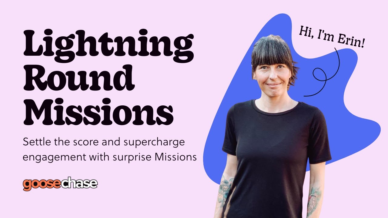 Goosechase: Lightning Round Missions