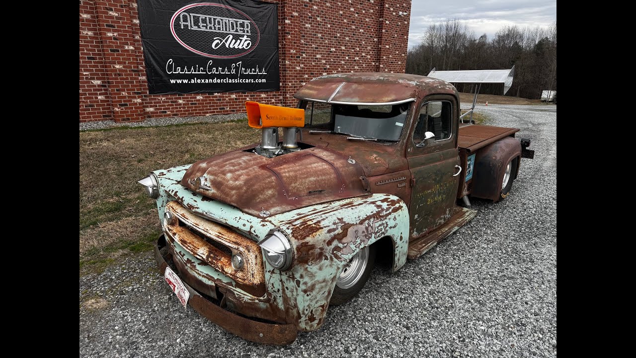STK2009 1953 INTERNATIONAL RAT ROD TRUCK
