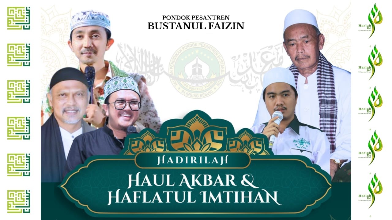STREAMING HAFLATUL IKHTIBAR HARLAH KE 35 PONDOK PESANTREN BUSTANUL FAIZIN BLIMBNG BESUKI