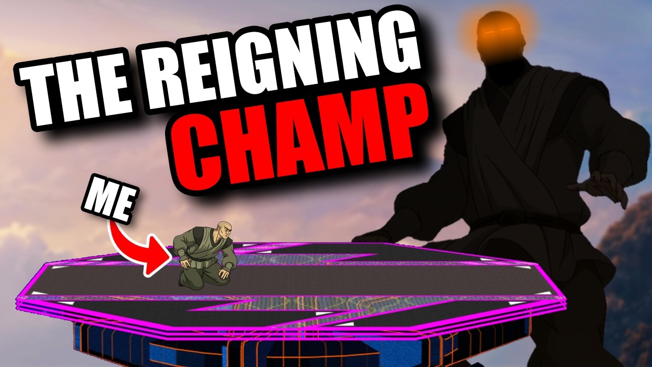This tournament is about to be a FREE win- wait, is that the champ?