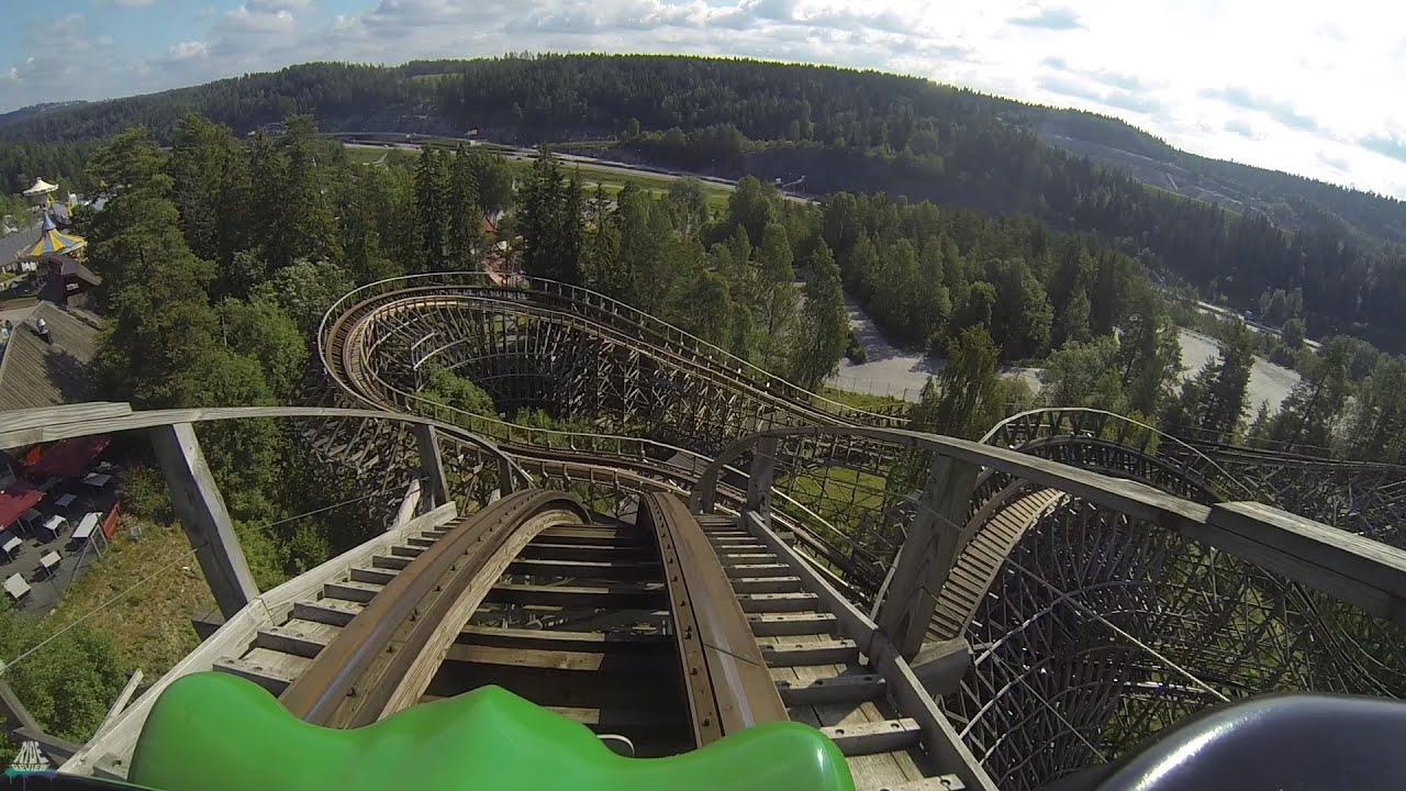 Thundercoaster - Onride - TusenFryd - Vekoma / Gravitykraft Corporation - Wooden Coaster