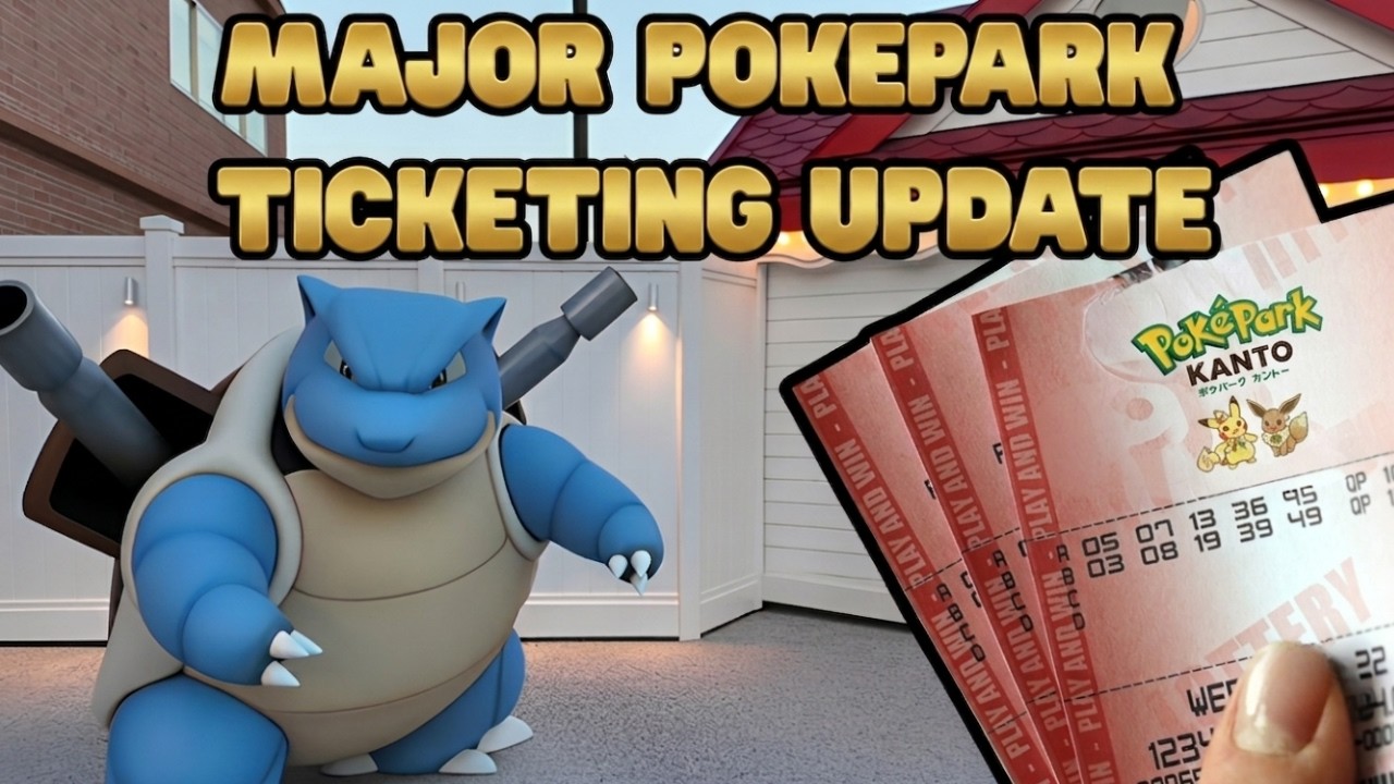 PokePark's New Ticketing System Changes Everything (FULL GUIDE)