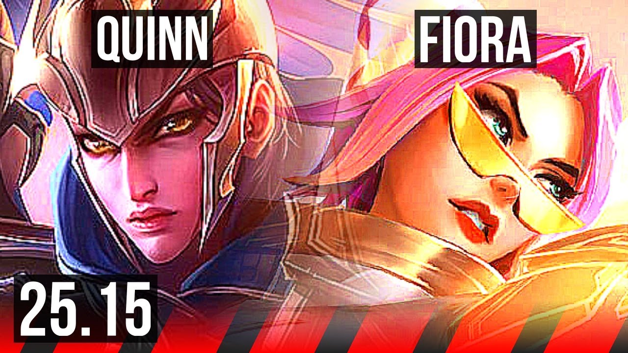 QUINN vs FIORA (TOP) | EUW Master | 25.15