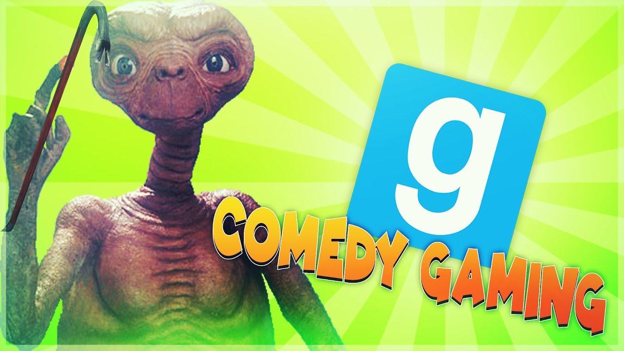 GMOD - REAL ALIEN FOOTAGE RELEASED - UFO CRASH LANDS ON EARTH - Comedy Gaming