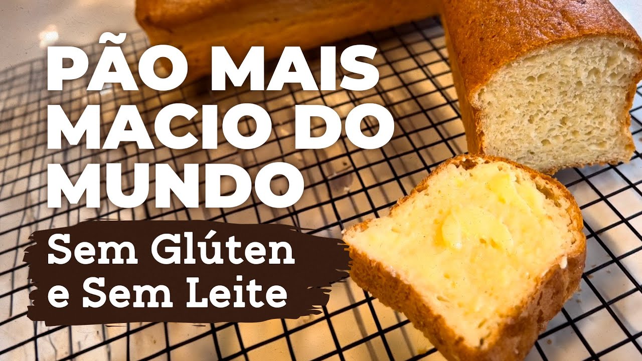 Receita de Pão de Leite de Amêndoas 🍞 sem Glúten | Marcelo Horta