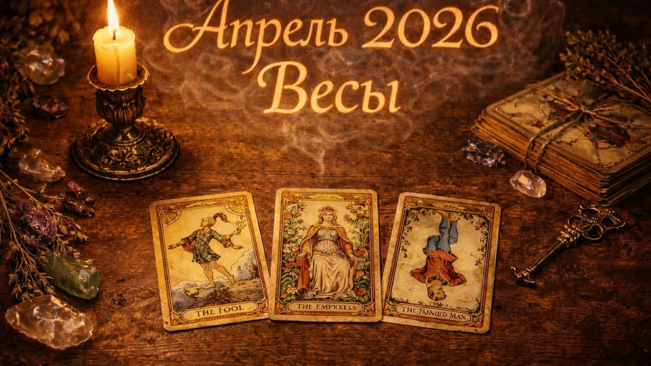 # ♎ ВЕСЫ ТАРО-ПРОГНОЗ АПРЕЛЬ 2026 #Работа, #Деньги, Личная Жизнь: Гадание на Картах Таро