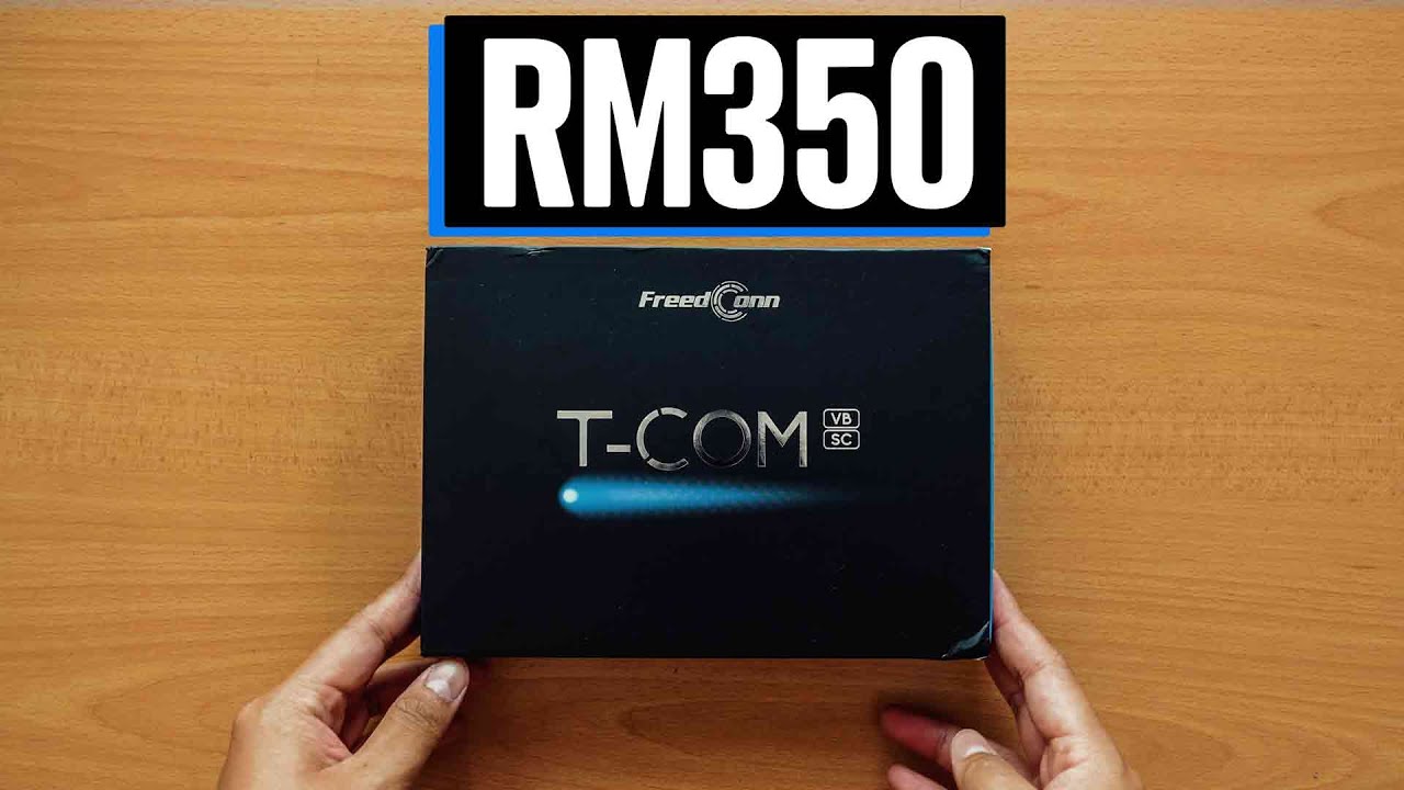 I bought the cheapest motorcycle communicator intercom on Shopee | FREEDCONN T-COM VB