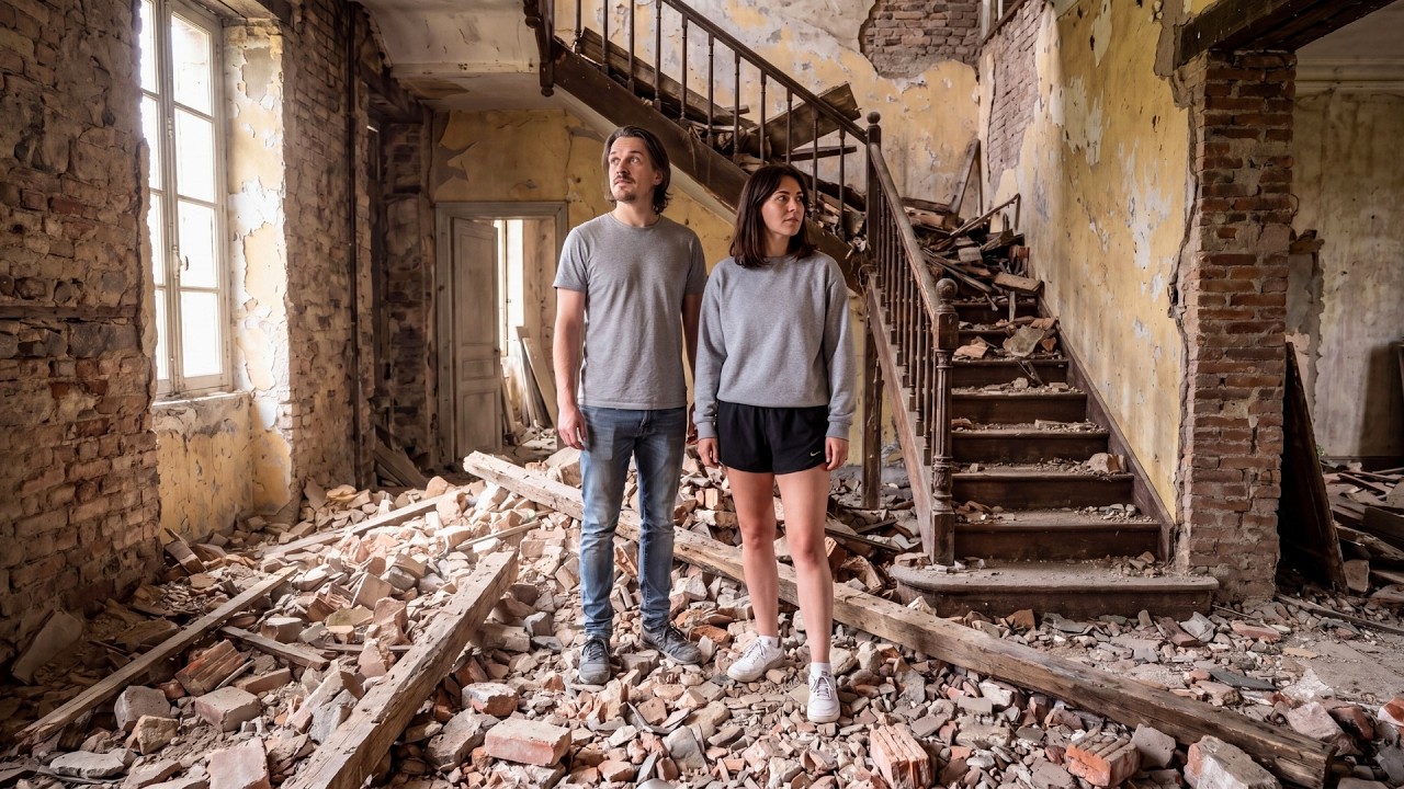 Couple Transforms 150 Year Old Abandoned House Into LUXURY VILLA In 180 Days