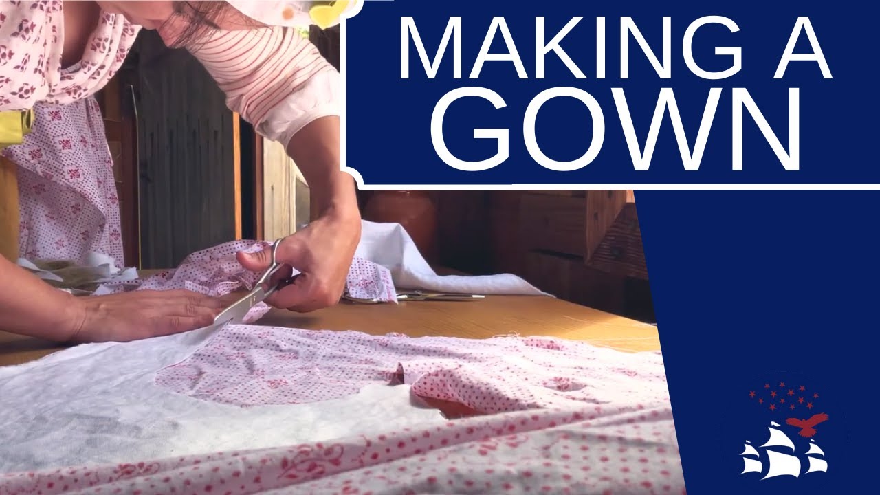 Making an 18th Century Gown | Life of a Mantua-Maker (Part 1)
