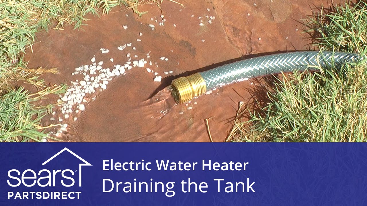 Electric Water Heater Maintenance: Draining the Tank