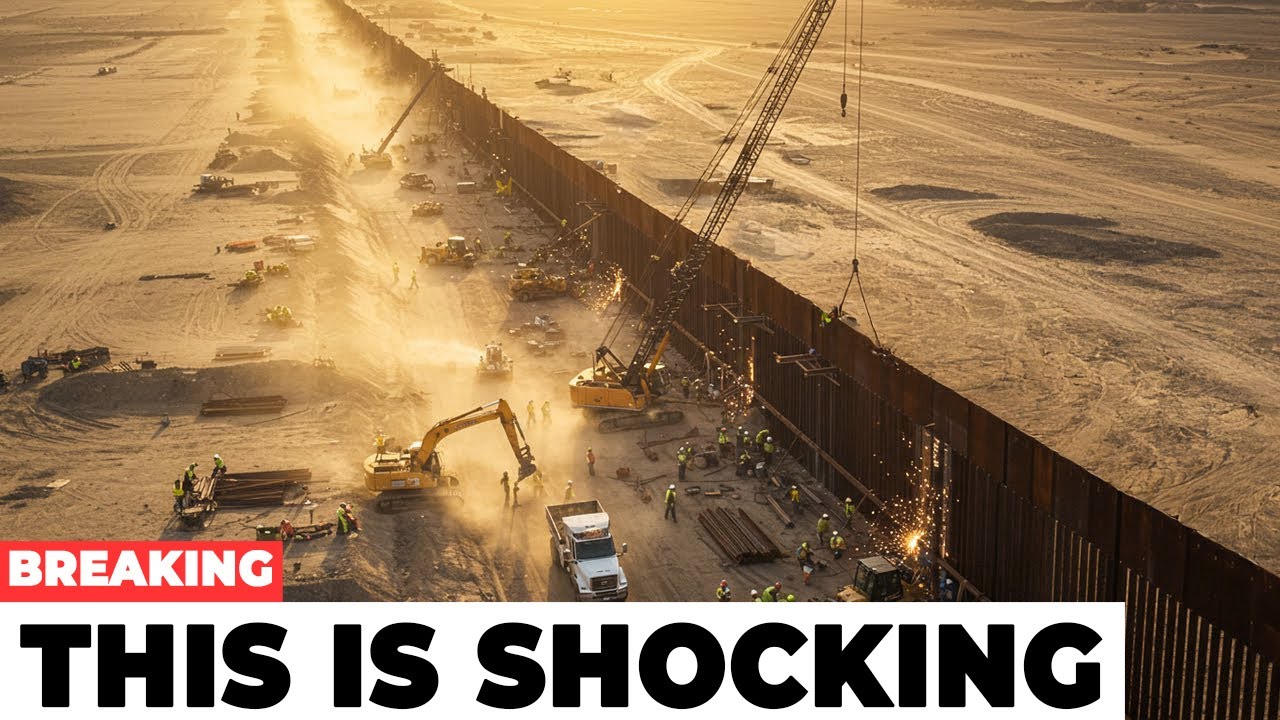 2025 Border Wall Progress - U.S. Construction Surges Into High Gear!