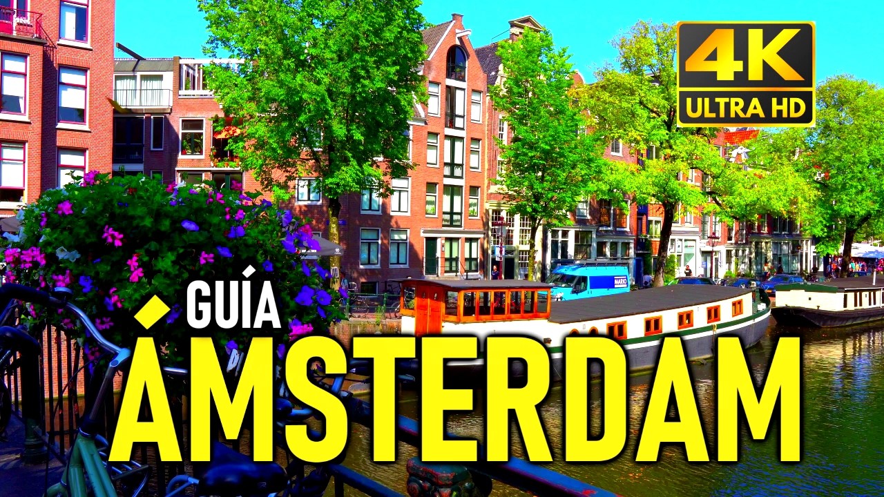 GUÍA COMPLETA ÁMSTERDAM 🇳🇱🚲 | QUÉ VER y HACER en AMSTERDAM [4K]