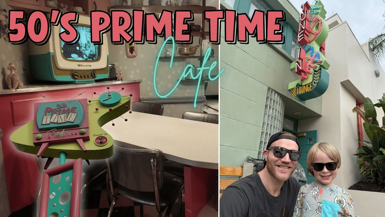 Лучший ресторан в Disney's Hollywood Studios? | Кафе 50s Prime Time
