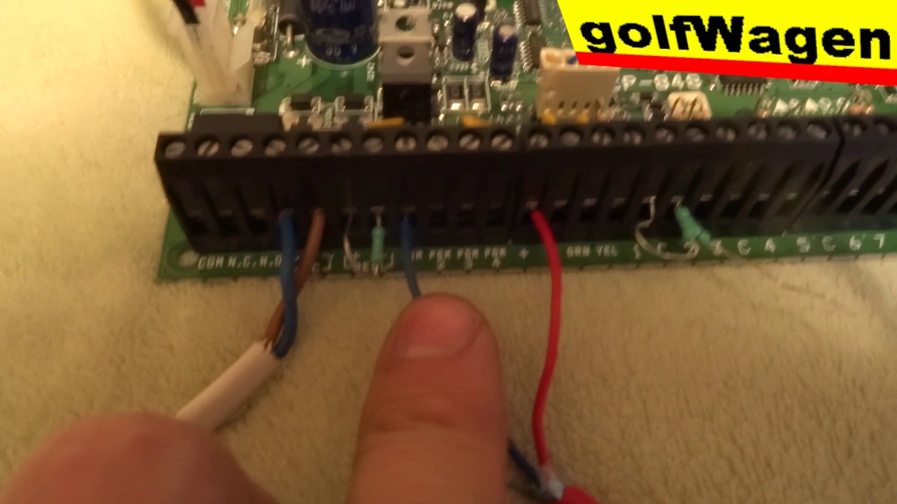 Paradox DGP how to connect 2 wire smoke fire detector