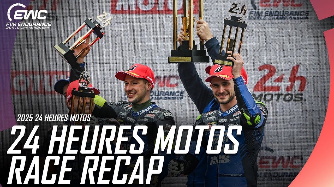 INSANE 2025 24 Heures Motos | 202 Crashes, Last-Minute Drama & YART Yamaha Victory! 🏁🔥