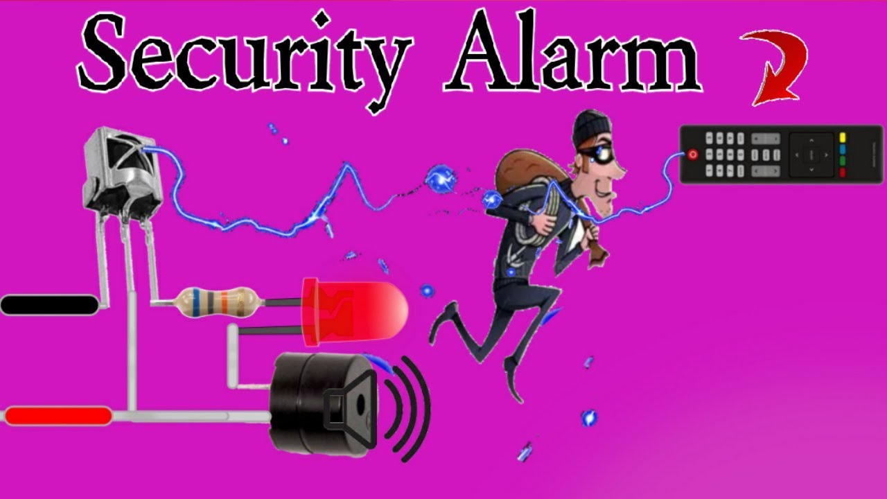 Long-range  Proximity sensor / IR Security Alarm