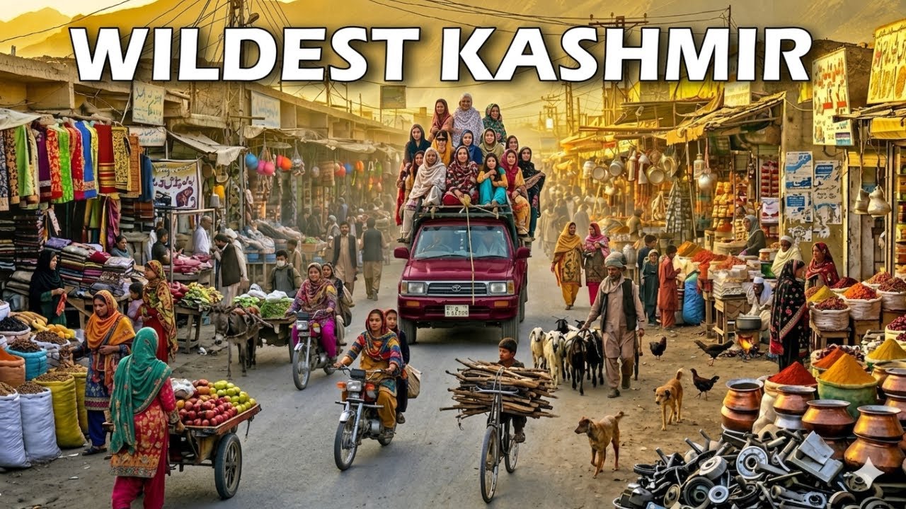 Kel, Kashmir 🏴 Walking Tour | Hidden Paradise 4K