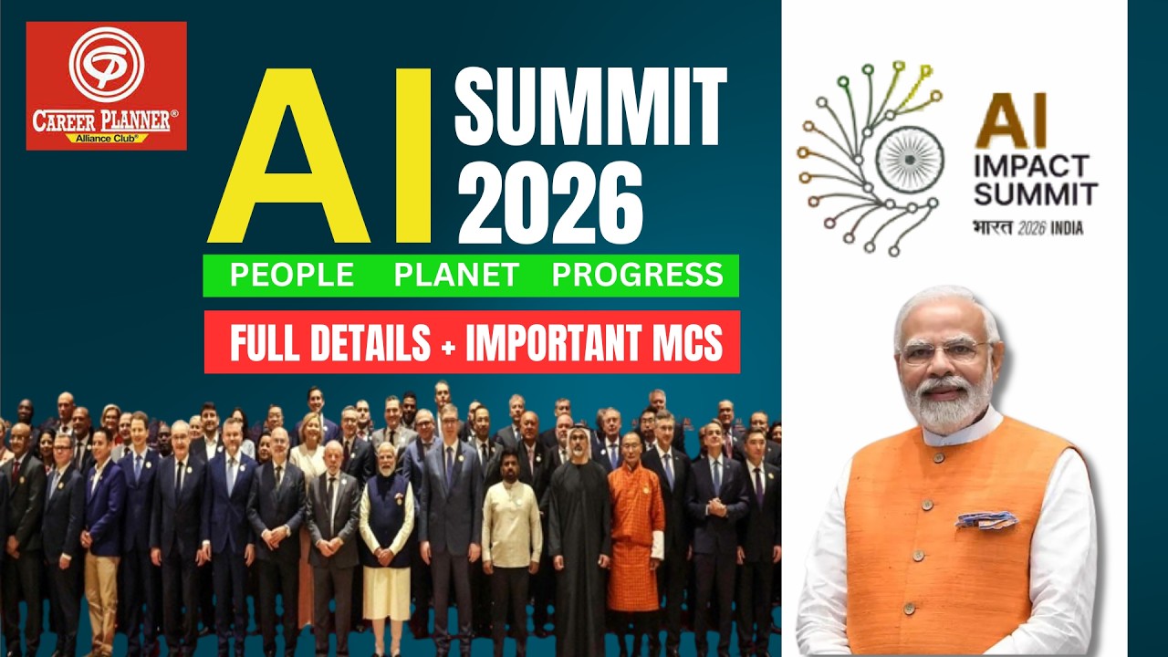 AI Summit 2026 | Full Details and Important MCQ | Important Questions for Banking & SSC Exams