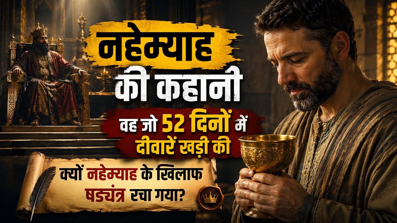 नहेम्याह: जिसने 52 दिनों में यरूशलेम की टूटी दीवारें खड़ी की | The Story of Nehemiah | Bible Tube