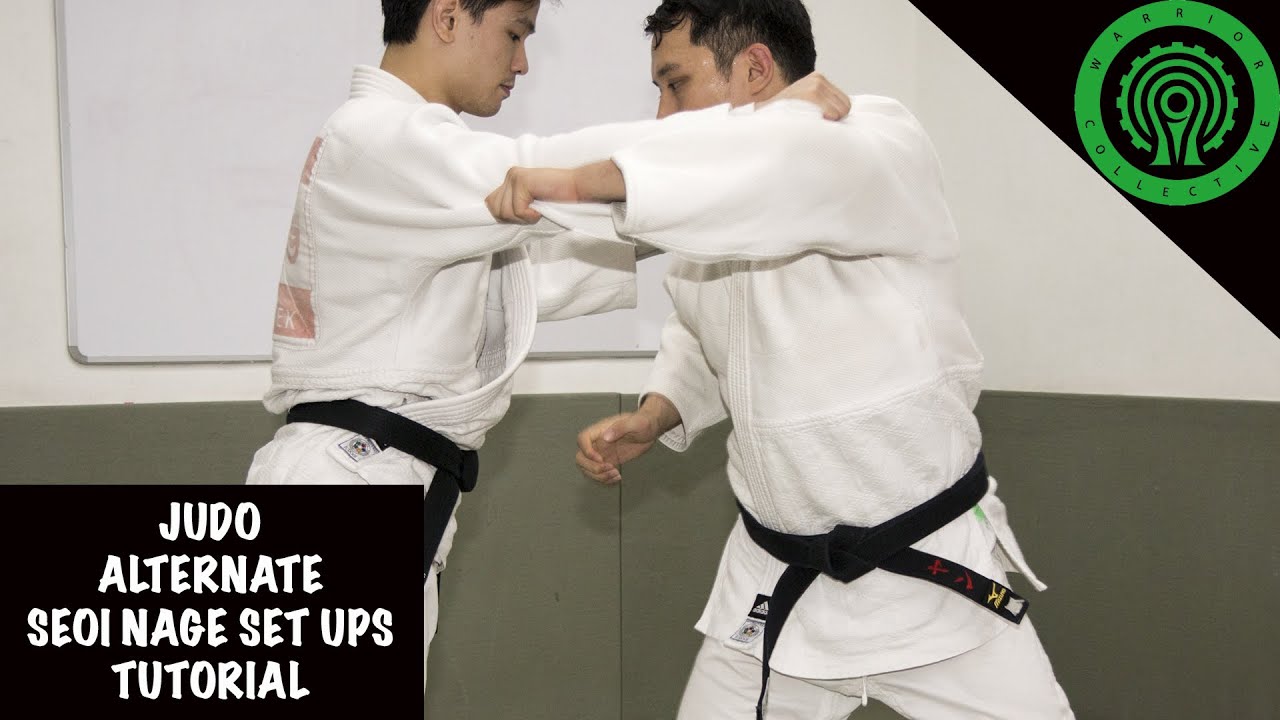 Judo Alternate Ippon Seoi Nage Set ups Tutorial