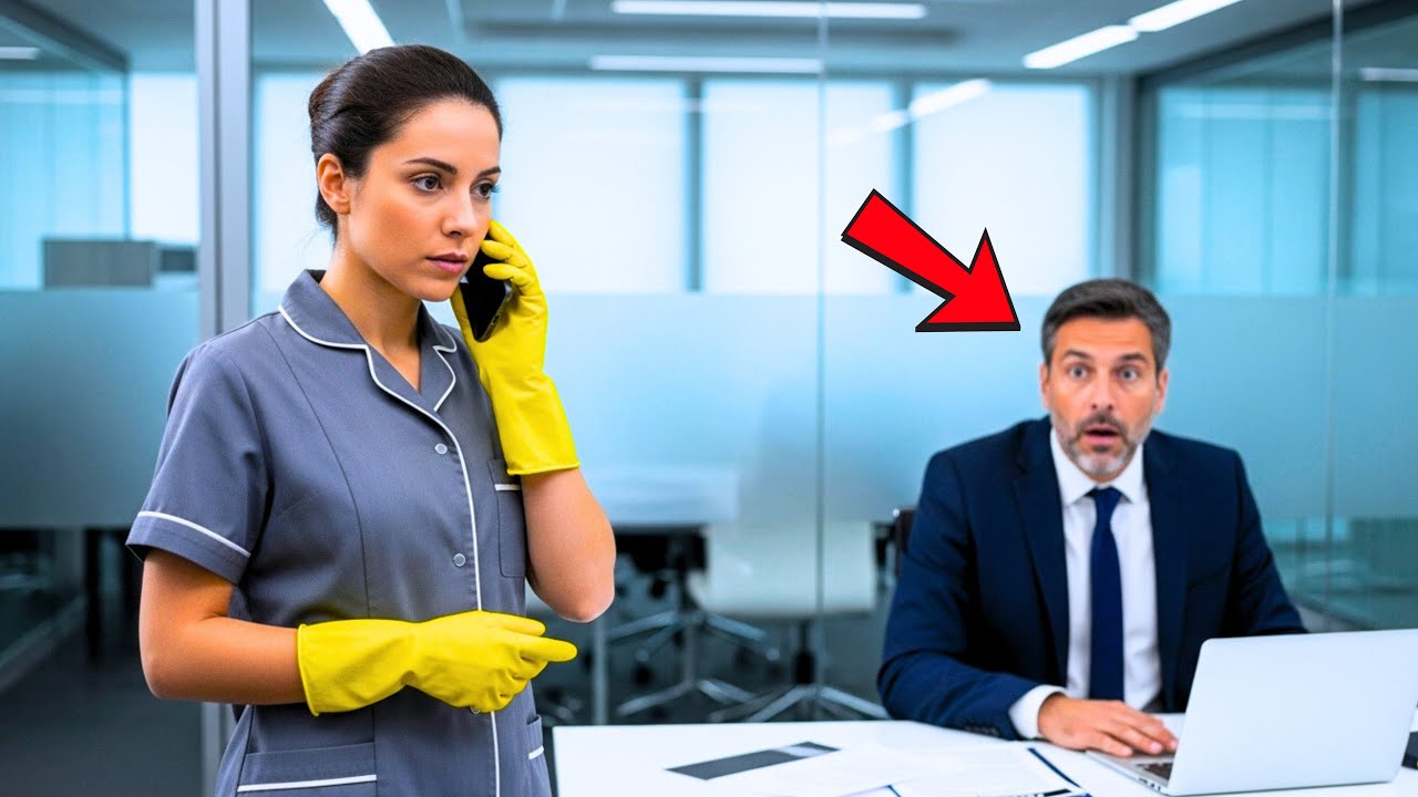 MUJER de limpieza atiende llamada en alemán y salva el CONTRATO del CEO MILLONARIO en Barcelona
