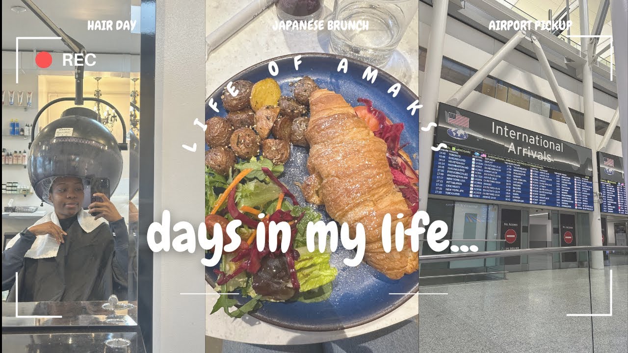 life of amakss #48: hair and wax appointment + prep for my husband + airport pickup #torontoliving