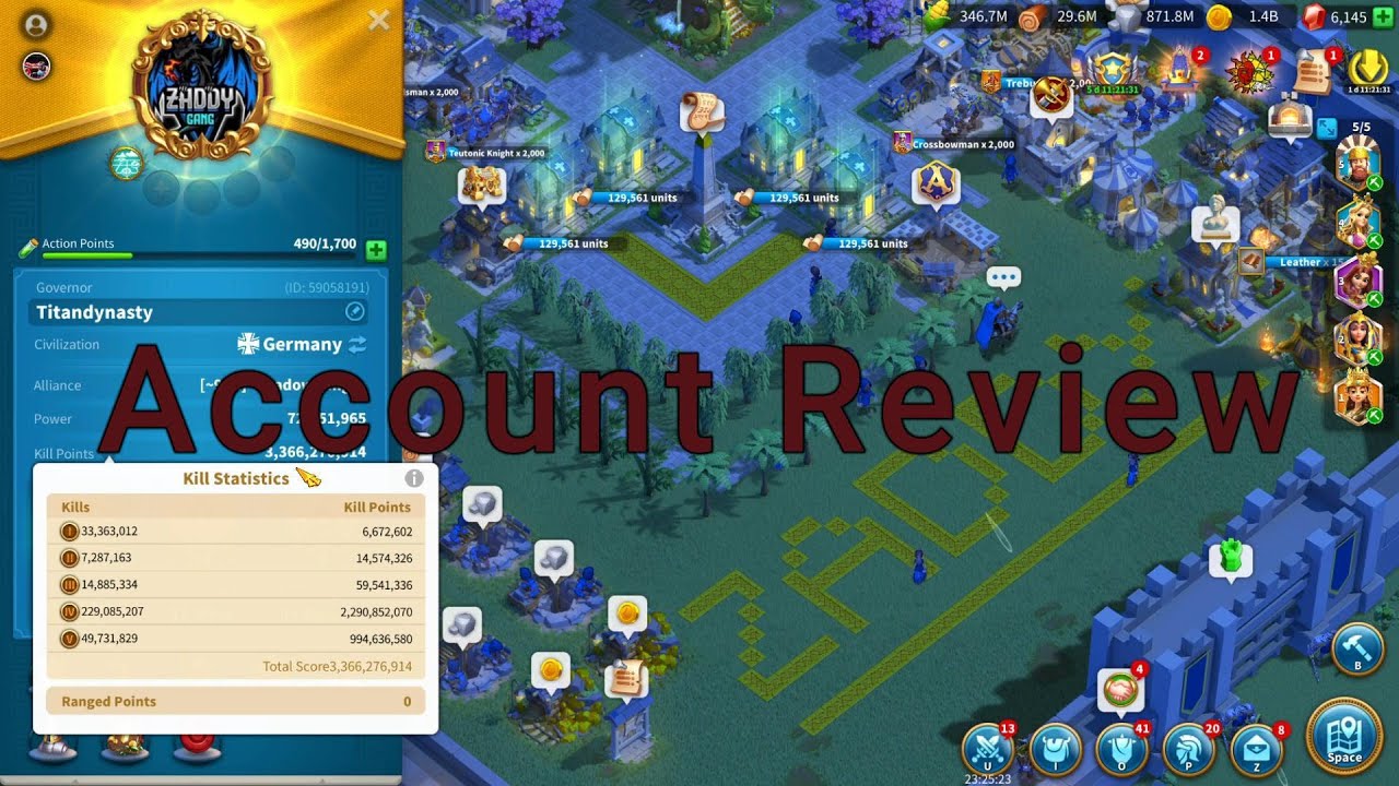 Account review after KvK3 - Rise of Kingdoms